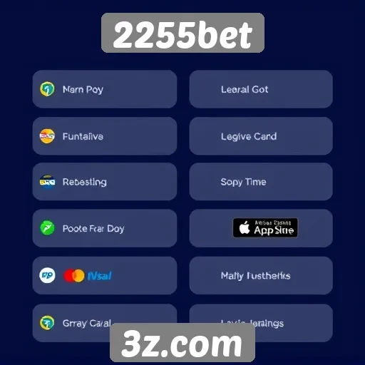 Métodos de pagamento disponíveis no 2255bet